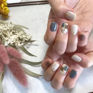 ネイル ネイルPetit Ribbonのネイルデザイン