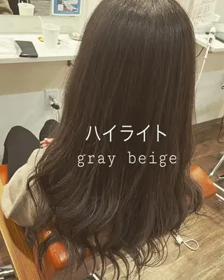 カラー 高崎 絵里子のヘアスタイル