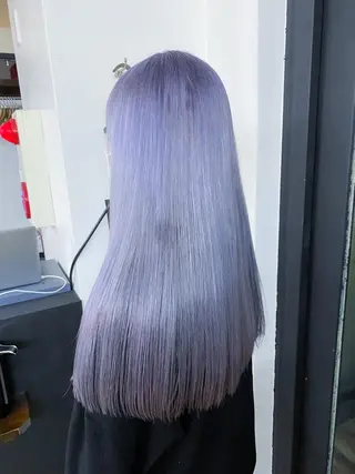 ロング カラー ハイトーンカラー ⭐️NAZUNAのヘアスタイル