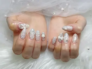 ネイル 【Eclat ｴｸﾗ】nail＆beauty所属・Eclat〔ｴｸﾗ〕 MOEKA𝜗𝜚*のネイルデザイン