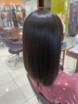 ミディアム 大江 美穂のヘアスタイル