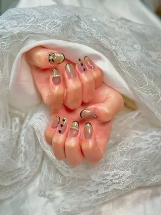 ネイル マルサンカクシカク所属・○△□ 守口市のネイルデザイン