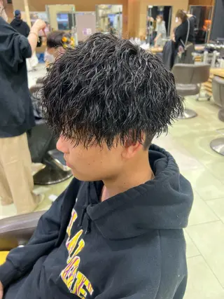 パーマ メンズ メンズカット松戸/韓 国/メンズパーマ航太のヘアスタイル