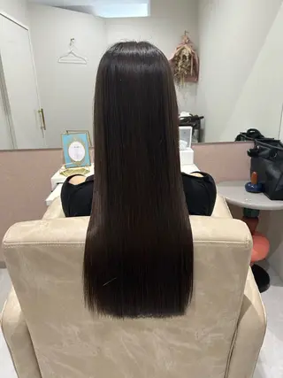 ロング Rune shimizu所属・Rune 横田 椿のヘアスタイル