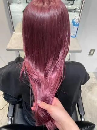 ロング カラー F.所属・miku 🍑髪質改善サロンのヘアスタイル