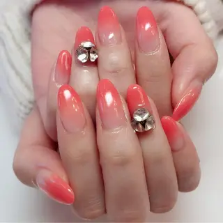 カラー ネイル Q Free nailsのネイルデザイン