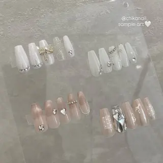 ネイル 𝑐ℎ𝑖𝑘𝑎 韓国デザインネイルのネイルデザイン
