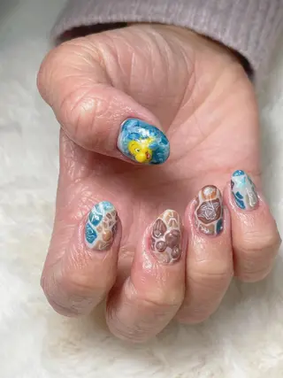 ネイル 岩山 直子のネイルデザイン