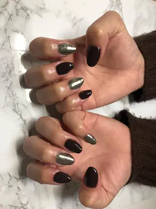 ネイル Amber21.所属・Nagahama Akariのネイルデザイン