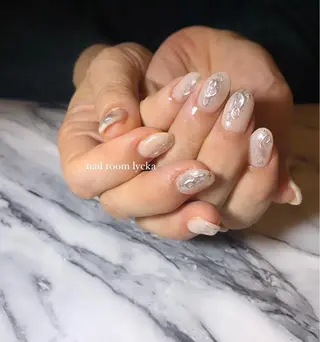 ネイル ﾈｲﾙﾙｰﾑﾘｯｶ 𝐦𝐚𝐲𝐮のネイルデザイン