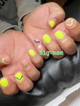 ネイル Big♡mam所属・Big♡mam （MAMI）のネイルデザイン