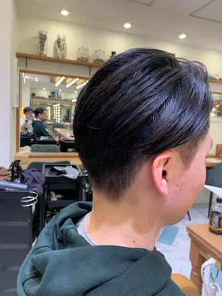 メンズ ショート/縮毛矯正 紺野紘三のヘアスタイル