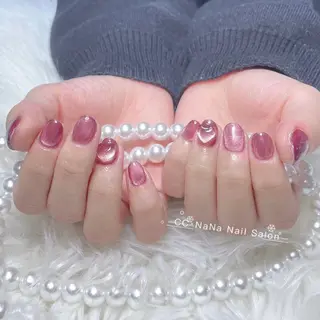 ネイル CC  NaNa ワンホンネイル🌙Nのネイルデザイン