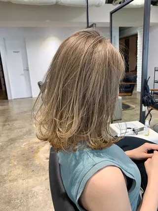 ミディアム 💫カットはなんでも 得意です✂️のヘアスタイル