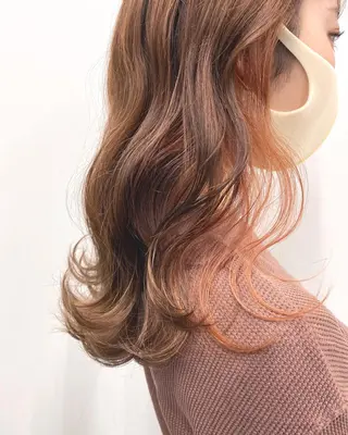 ミディアム カラー momo所属・メンズヘアメイク 🩵Mayuki🩵のヘアスタイル