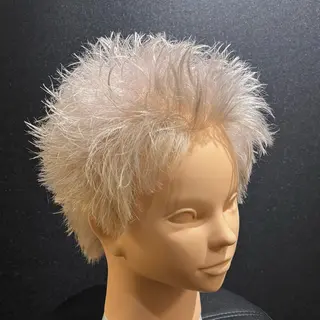 カラー メンズ メンズ特化カットパー マカラー坂田柊のヘアスタイル