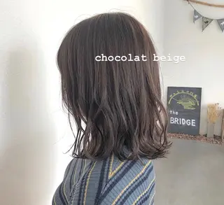 ミディアム カラー GPIP 近藤沙樹のヘアスタイル