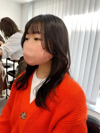 ロング カラー パーマ ヘアアレンジ メンズ キッズ ネイル マツエク・マツパ アイブロウ 似合わせレイヤー 🌿JUNのヘアスタイル