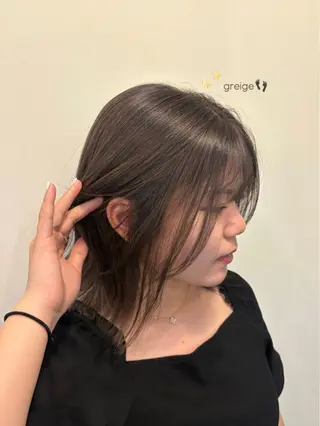 ショート カラー Hairruup Aru design works所属・新垣 心都のヘアスタイル