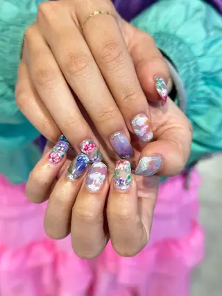 ネイル ハイトーン特化 pepe🎀のヘアスタイル