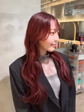 ロング 🦋美髪矯正、髪質 改善のプロ🦋アオイのヘアスタイル