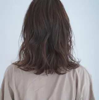 ミディアム 縮毛矯正/髪質改善/ 石橋代智のヘアスタイル