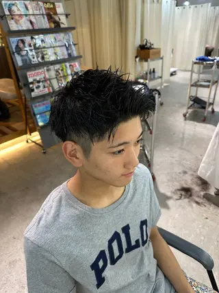 メンズ 溜 一太のヘアスタイル