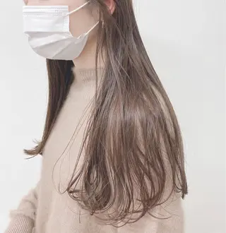 ロング カラー 透明感カラー🌿 藤沢Lina ななよのヘアスタイル