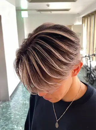 メンズ TWIST　WIND by CIEL所属・芝本 蓮のヘアスタイル