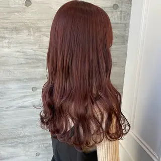 ロング カラー ParveMix 岡本えりかのヘアスタイル