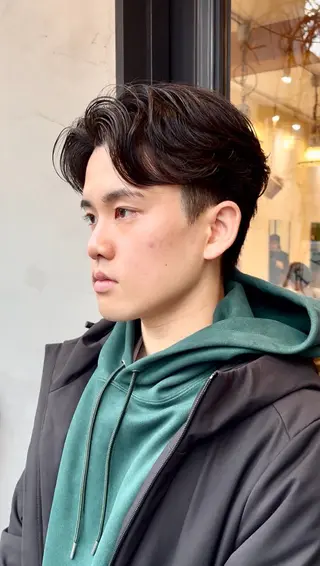 ショート パーマ メンズ 三鷹/メンズヘア/ メンズパーマ/トナミのヘアスタイル