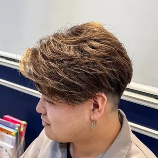 ショート メンズ 吉田 新平のヘアスタイル