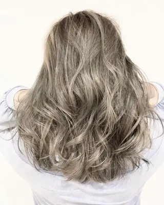 セミロング カラー ハイライト/髪質改善 ✂️十河祐輝のヘアスタイル