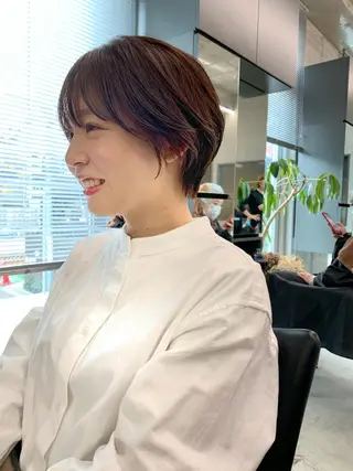 ショート カラー sakoda shunkiのヘアスタイル