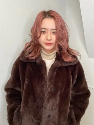 ロング カラー land所属・透明感カラー/レイヤ ー🌙Honokaのヘアスタイル