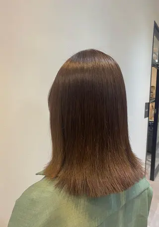 ミディアム カラー ♡オシャ髪♡AI ✂️newi町田のヘアスタイル