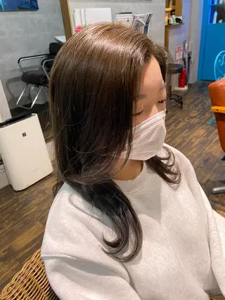 ロング カラー heavenly所属・中西 彩愛のヘアスタイル