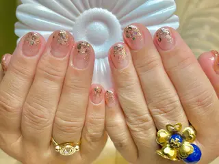 ショート カラー ネイル ネイルサロン　リリーブランシュ所属・森 瑞紀のネイルデザイン