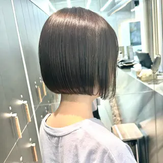 ショート カラー 縮毛/レイヤー 韓国/橋口のヘアスタイル