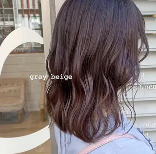 ミディアム カラー carelly 成増店所属・ツカハラ リリカ 👒柔らかカラー👒のヘアスタイル