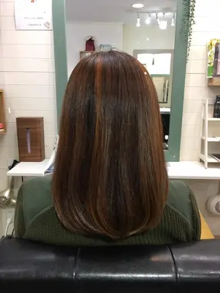 ロング カラー Sg hosoのヘアスタイル