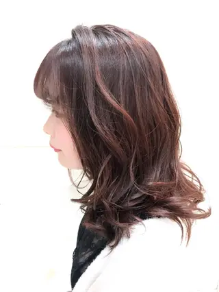 ロング カラー 関口 友行のヘアスタイル