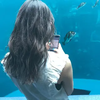 ミディアム カラー ヘアアレンジ ❣️倉敷❣️美髪 カラー能登一成のヘアスタイル