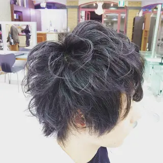 ミディアム メンズ 🐺デザインウルフ / 一ノ瀬 凌🐺のヘアスタイル