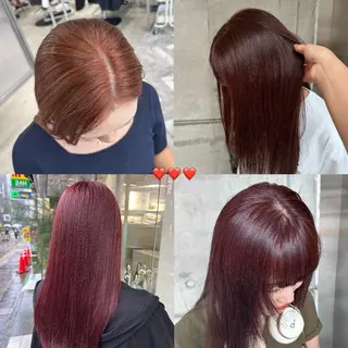 ロング カラー 冬っぽカラー/ マツエク/ゆきなのマツエク・マツパデザイン