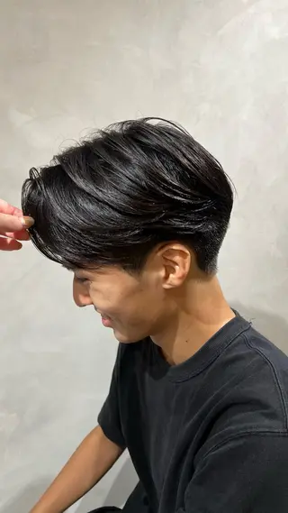 メンズ 横浜/ショート/ レイヤーカットのヘアスタイル