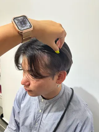 ショート 韓国ヘア×ハイトーン AYA💫のヘアスタイル