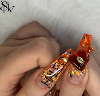 ネイル Spiky とうげ ふうかのネイルデザイン