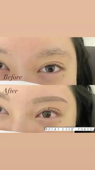 マツエク・マツパ 太田 BeckyLashのマツエク・マツパデザイン