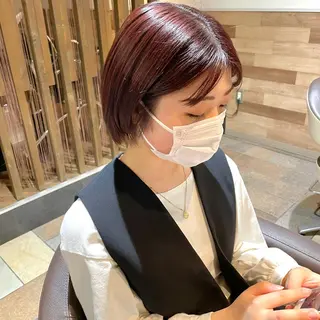 ショート カラー 𓍯 Riho𓍯のヘアスタイル